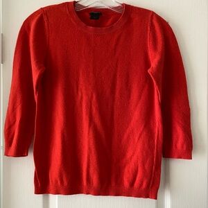 Ann Taylor Crew Neck Sweater | Size: S | Color: Orange